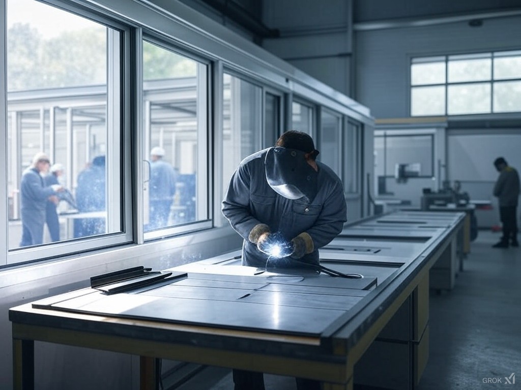 Soluciones en vidrio y aluminio